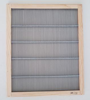 Absperrgitter Holz/Metall 50cm x 43cm